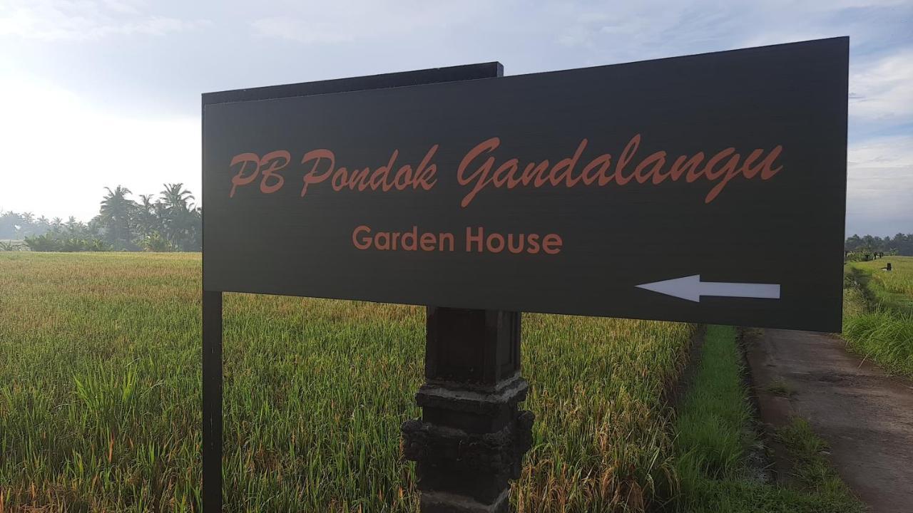 Pb Pondok Gandalangu Garden House Bali Ubud Kültér fotó